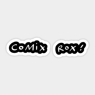 Comix Rox Sticker